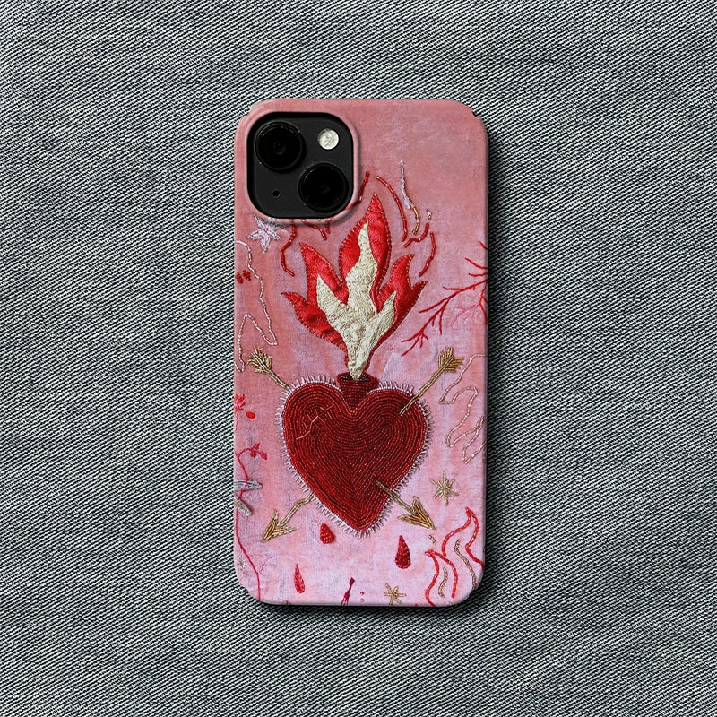 Heart Magnetic Phone Case For iPhone