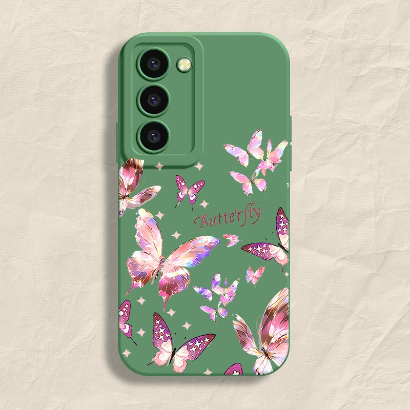 Butterfly Anti-fall Phone Case For Samsung