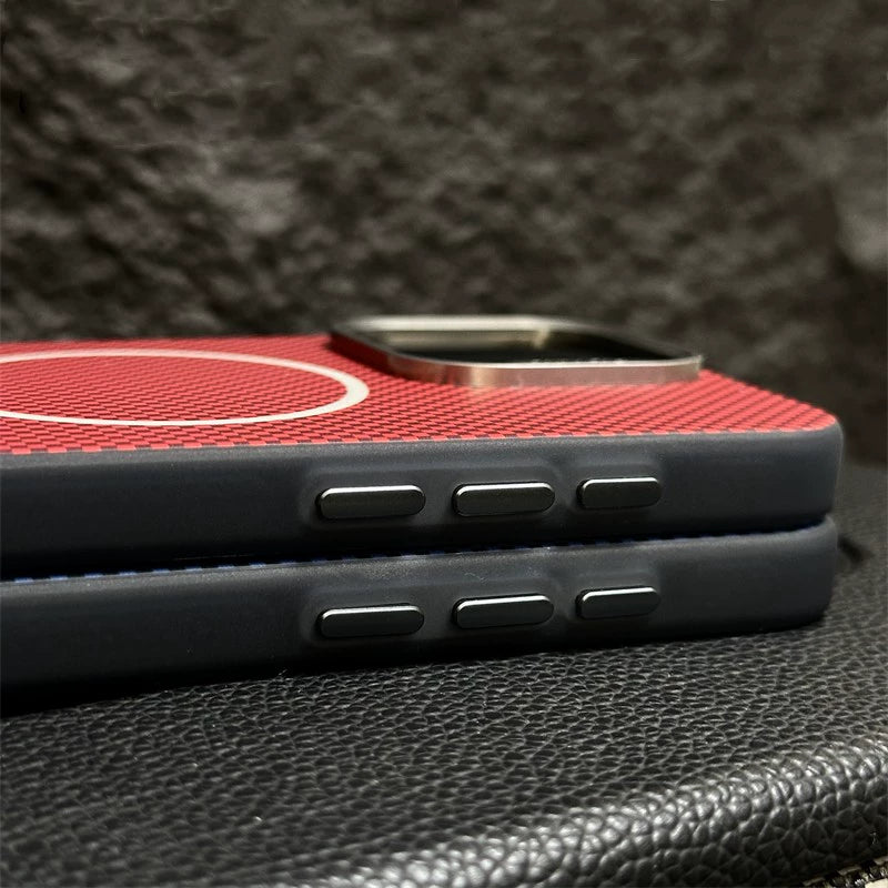 Metal Frame Soft Edge Phone Case For iPhone