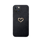 Simple Love Leather Case for IPhone