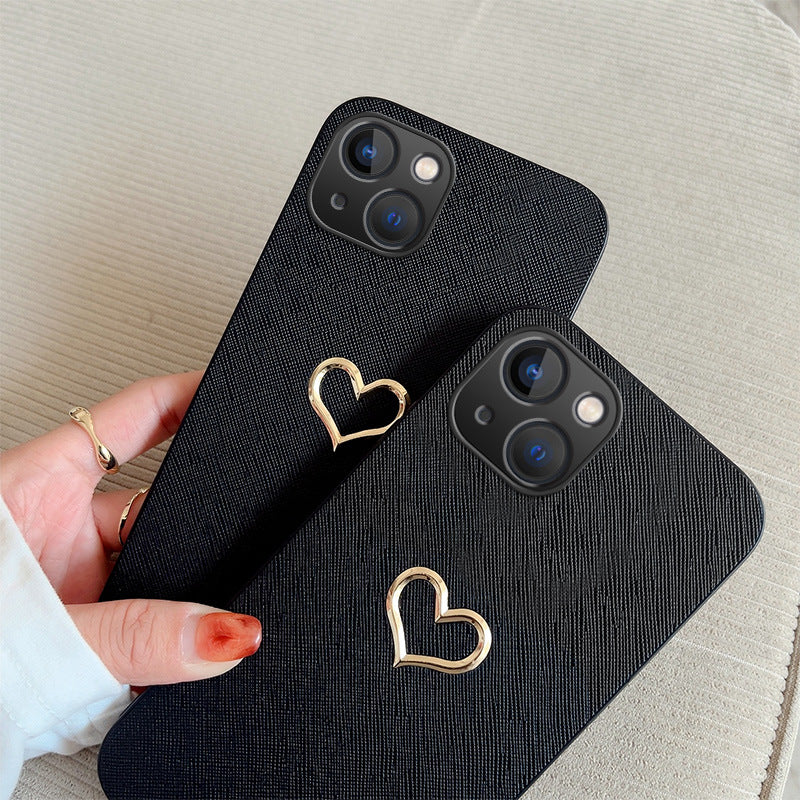 Simple Love Leather Case for IPhone