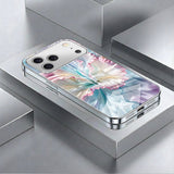Electroplated Flower Phone Case For iPhone