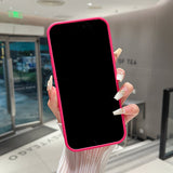 Color Mirror Rhinestone Magnetic Phone Case For iPhone
