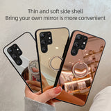 Mirror Stand Phone Case For Samsung