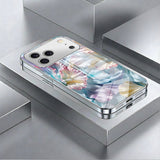 Electroplated Flower Phone Case For iPhone