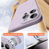 Original Liquid Silicone Magnetic Case For iPhone