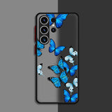 Retro Butterfly Pattern Phone Case For Samsung