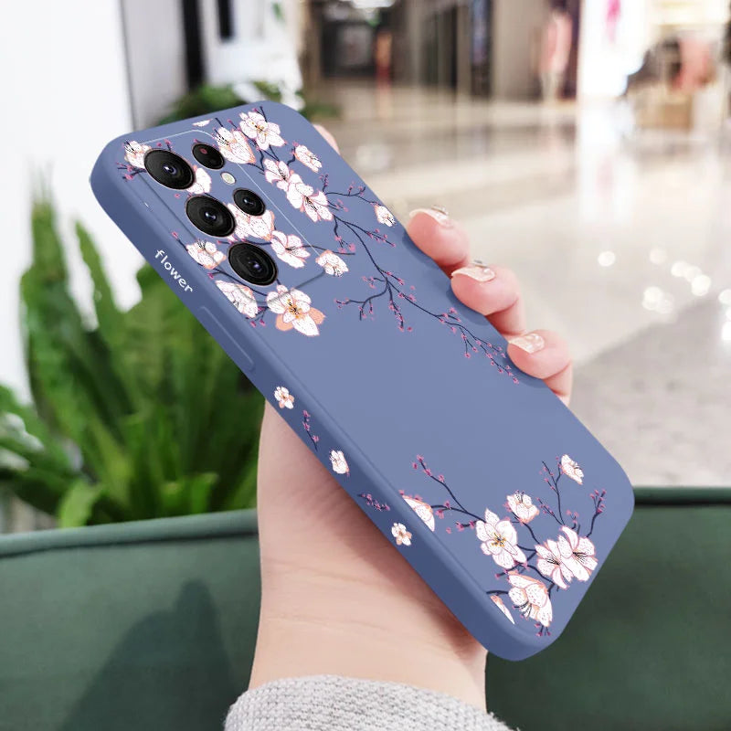 Plum Blossom Phone Case For Samsung