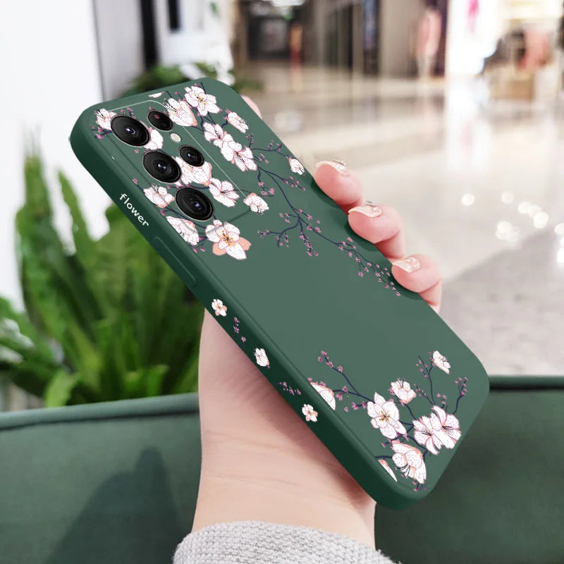 Plum Blossom Phone Case For Samsung