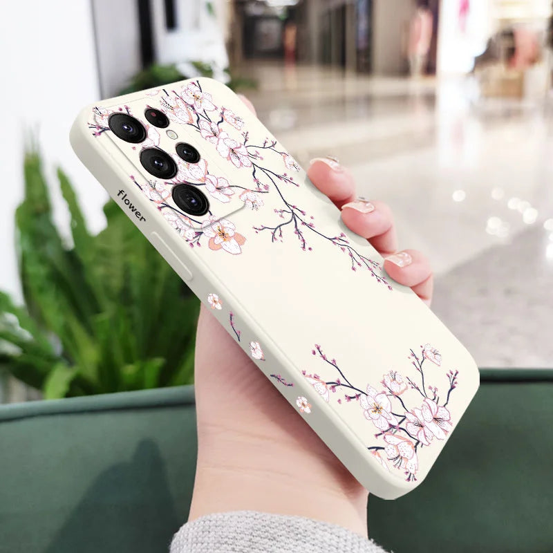 Plum Blossom Phone Case For Samsung