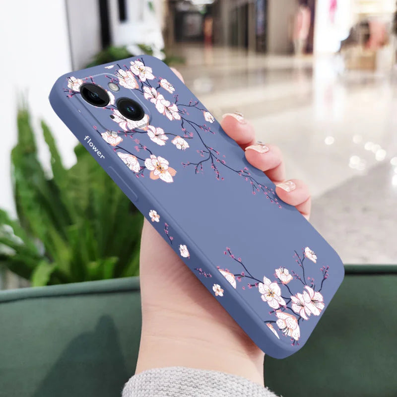 Custodia per telefono Plum Blossom per iPhone