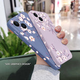 Plum Blossom Phone Case For iPhone