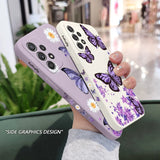 Purple Butterflies Case For Samsung