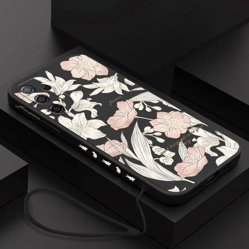 Flower Cute Case For Samsung