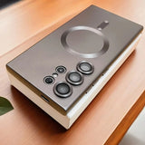 Magnetic Matte Soft Phone Case For Samsung