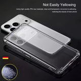 Ultra Thin Transparent Phone Case For iPhone