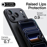 Silicone Soft Shockproof Black TPU Case For iPhone