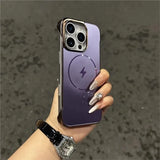 Luxury Plating Matte Frameless Case For iPhone