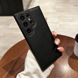 PU Camera Protection Phone Case For Samsung