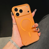 Ultra Thin Frameless Phone Case For iPhone Magnetic Matte Protection Cover