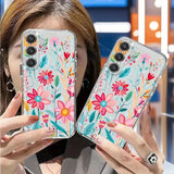 Flowers Vine Clear Case For Samsung