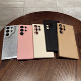 PU Camera Protection Phone Case For Samsung