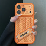 Heat Dissipation With Holder Phone Case For iPhone