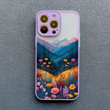 Mountain Forest Village Shockproof Phone Case For iPhone