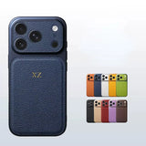 Personalise Gold Silver Initials Letter Leather Case for iPhone