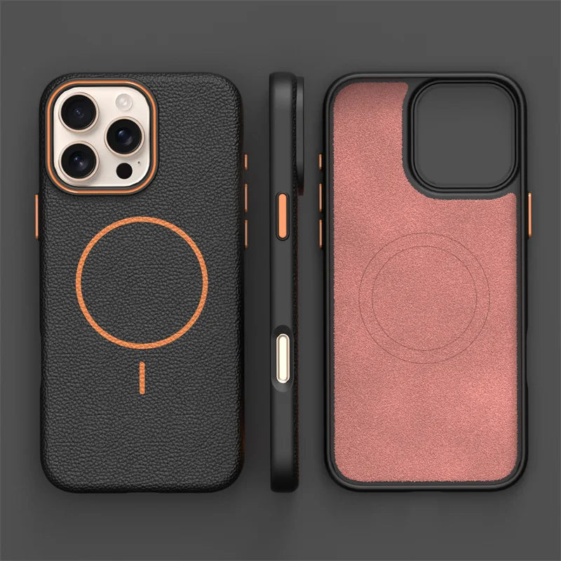 Ultra Thin Simple Wireless Charging Phone Case For iPhone