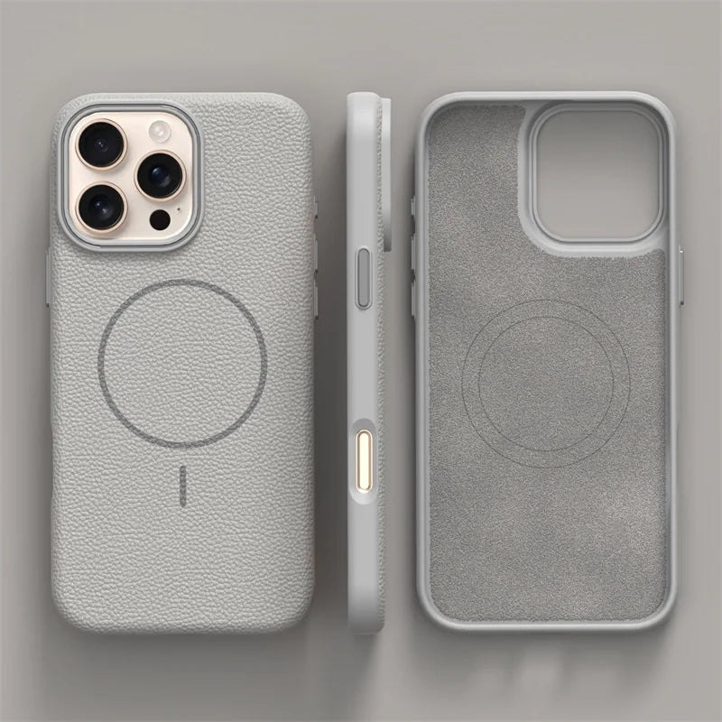 Ultra Thin Simple Wireless Charging Phone Case For iPhone