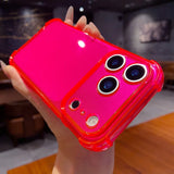 Jelly Clear Silicone Soft Case For iPhone