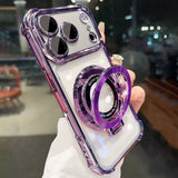 Bracket Stand Holder Lens Protection Case for iPhone