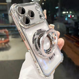 Bracket Stand Holder Lens Protection Case for iPhone