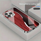 Curved ripple pattern Phone Case for iPhone