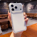 Jelly Clear Silicone Soft Case For iPhone
