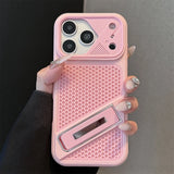 Heat Dissipation With Holder Phone Case For iPhone