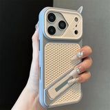 Heat Dissipation With Holder Phone Case For iPhone