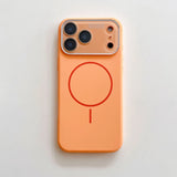 Original Liquid Silicone Large Window Phone Case For iPhone