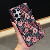 2 IN 1 Film Gorgeous Flowers  Case For Samsung