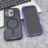 Trendy 3IN1 Magnetic Shockproof Case For iPhone