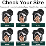 Screen Protector Case For iWatch Series 12 11 10 9 8 7  6 5 4 SE 3  Ultra 4 3
