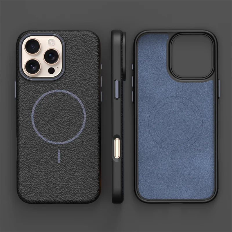 Ultra Thin Simple Wireless Charging Phone Case For iPhone