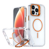 Clear Acrylic  Original Cover  Invisible Lens Stand Holder Phone Case For iPhone