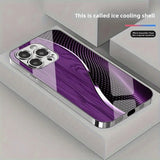 Curved ripple pattern Phone Case for iPhone