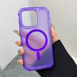 Trendy 3IN1 Magnetic Shockproof Case For iPhone