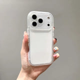 Soft Transparent Silicone TPU Phone Case For iPhone
