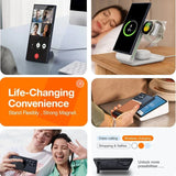 Magnetic Phone Case with Kickstand for Samsung
