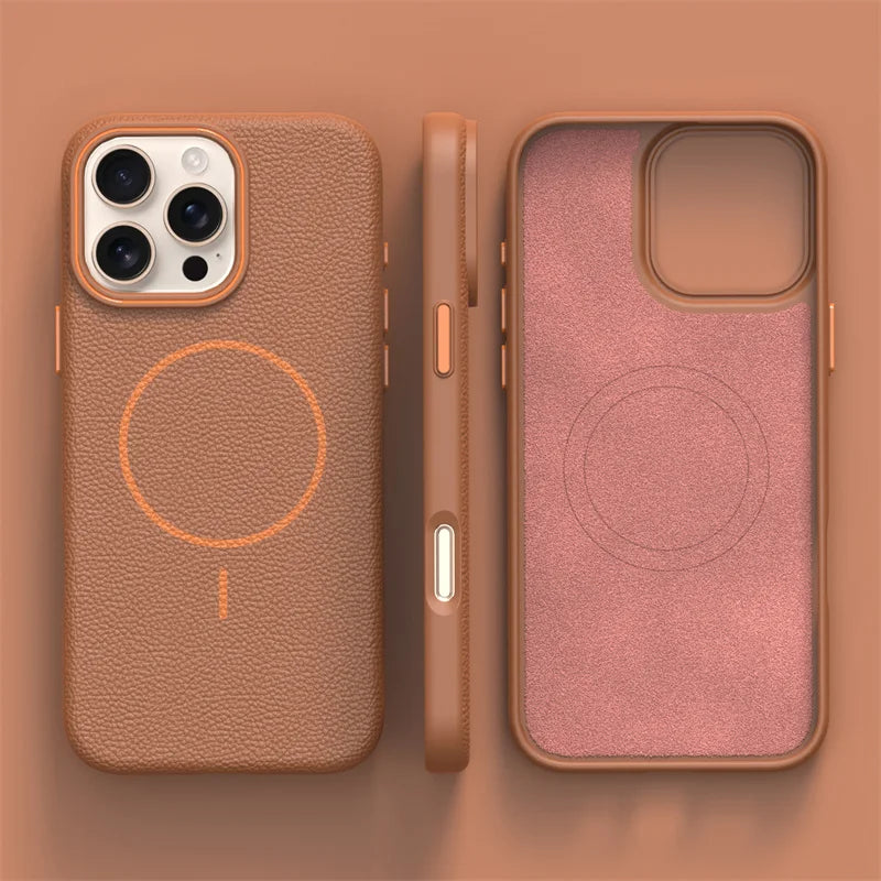 Ultra Thin Simple Wireless Charging Phone Case For iPhone