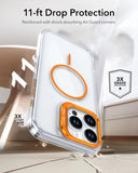Clear Acrylic  Original Cover  Invisible Lens Stand Holder Phone Case For iPhone